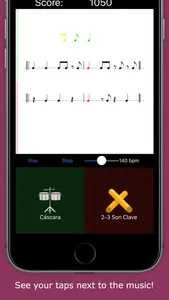 Clave Master - the Ultimate Salsa Clave Trainer! screenshot 1