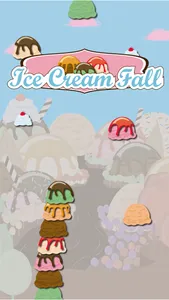 Ice Cream Fall - Sky Fall Free Game screenshot 0