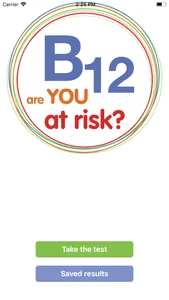 B12 Deficiency - risk checker screenshot 0