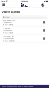 TCT FCU Mobile Banking screenshot 2