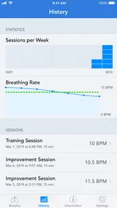 BreathingApp — Breath Trainer screenshot 2