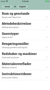 Rengøringsordbog screenshot 0
