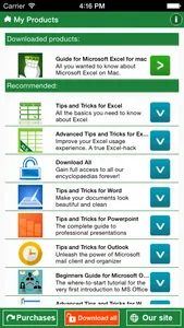 Guide for Microsoft Excel for Mac screenshot 0