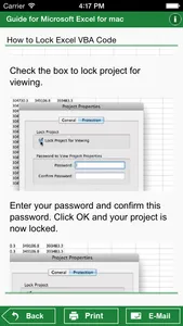 Guide for Microsoft Excel for Mac screenshot 4