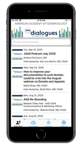 AAD Dialogues in Dermatology screenshot 2