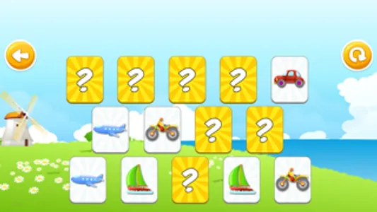 Vehicles and transportation : free coloring, jigsaw puzzles and educative games for kids and toddlers screenshot 1