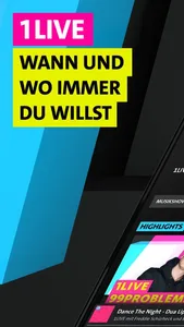 1LIVE - Radio, Musik, Podcasts screenshot 0