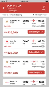 Lion Air screenshot 3