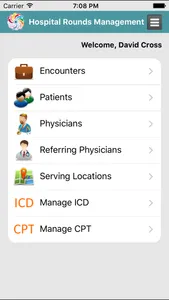 Hospital Rounds Management screenshot 2