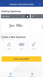 DSA Sign screenshot 1