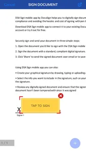 DSA Sign screenshot 2