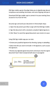 DSA Sign screenshot 3