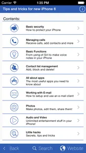 Tips and Tricks for New iPhone 6 screenshot 0