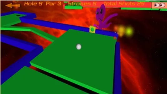 Crazy Golf in Space Pro screenshot 0