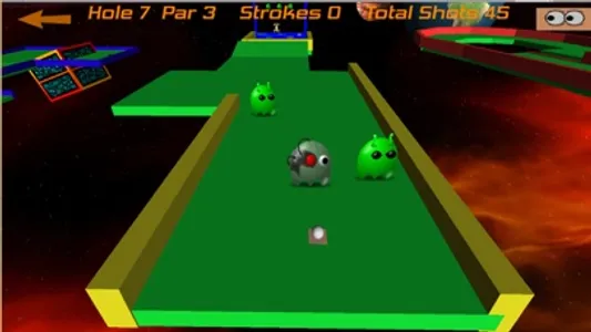 Crazy Golf in Space Pro screenshot 2