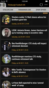 24h News for Pittsburgh Steelers screenshot 0