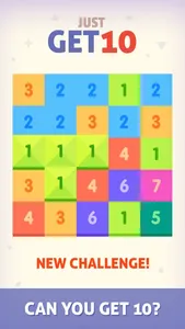 Just Get 10 - Simple fun sudoku puzzle lumosity game with new challenge screenshot 4