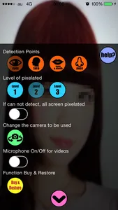 Realtime Pixelization Camera(Mosaic Camera) screenshot 1