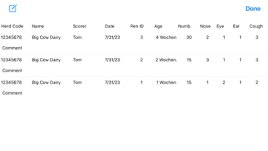 Group Pen Respiratory Scorer screenshot 8