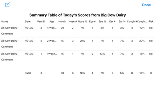 Group Pen Respiratory Scorer screenshot 9