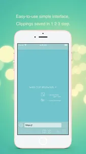 WebClipBrowser X screenshot 1