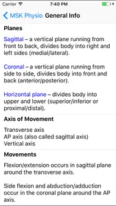 MSK Physio screenshot 1