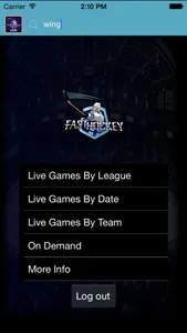 FASTHockey Live screenshot 0