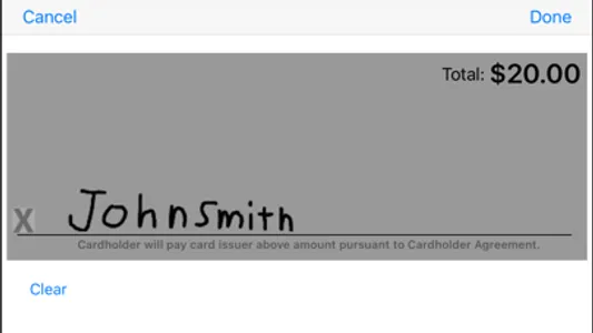 PayWithIt SwipeOnly for iPhone screenshot 4