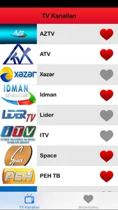► TV proqram Azerbaycan: TV Kanalları proqram (AZ) - Edition 2014 screenshot 0