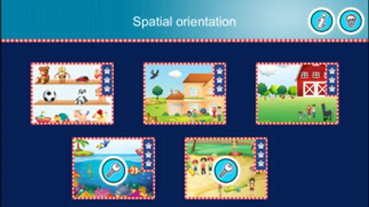 Spatial orientation screenshot 1