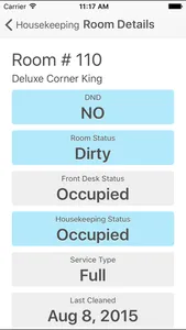 Infor HMS Housekeeper screenshot 2