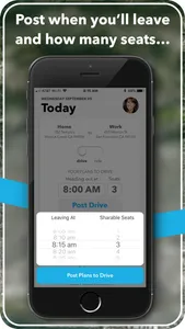 carzac - carpool made easy. screenshot 2