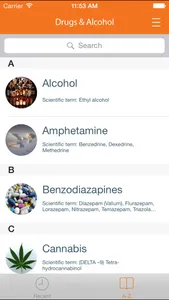 Drugs and alcohol: a Guide screenshot 2