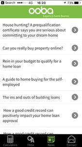 ooba home loan app screenshot 2