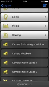 Vision BMS screenshot 1