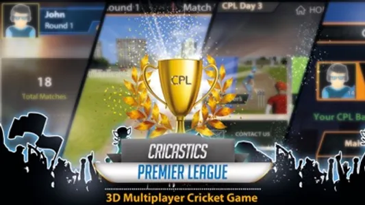 CricAstics 3D Cricket Game screenshot 1