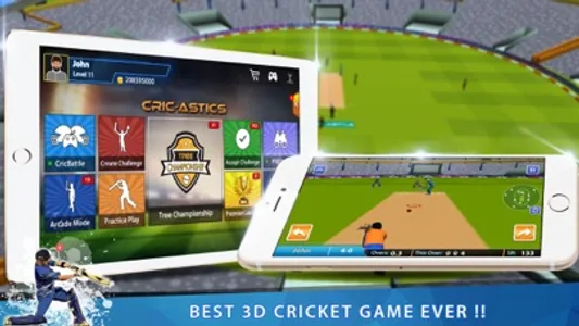 CricAstics 3D Cricket Game screenshot 2