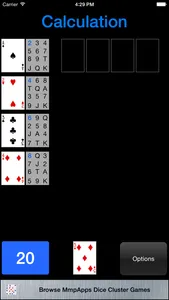 Calculation Solitaire screenshot 1