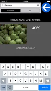PLU Codes Database screenshot 0