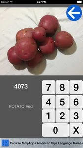 PLU Codes Database screenshot 1