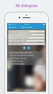 Learn German conversation screenshot 2