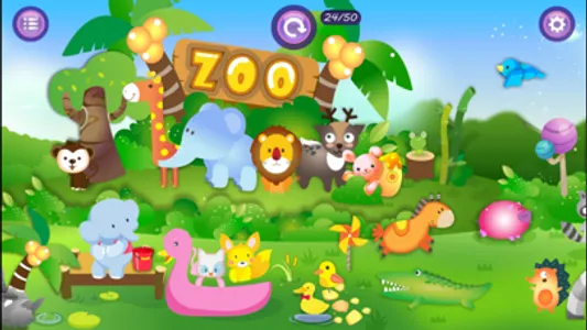 Kindergarten Learning Game - Exploring the World screenshot 2