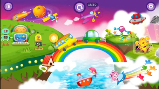 Kindergarten Learning Game - Exploring the World screenshot 3