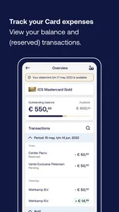 ICS Gold Creditcard screenshot 3