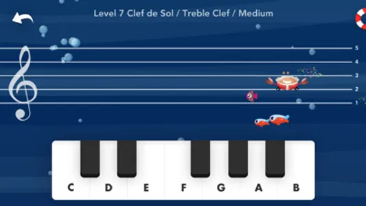 Music Crab-Learn to read music screenshot 0