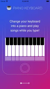 Piano Keyboard - Typing Music screenshot 0