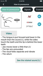 English Pronunciation IPA screenshot 1