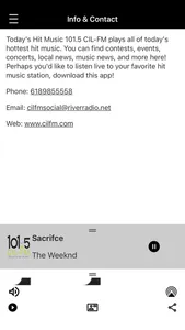 101.5 CIL-FM screenshot 2