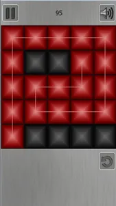 ZigZag Puzzle. Red and black screenshot 1