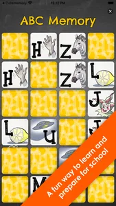 ABC Memory - Capital letters screenshot 0